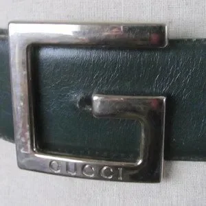 Gucci | Accessories | Gucci Ladies Vintage Wide Green  display picture 3